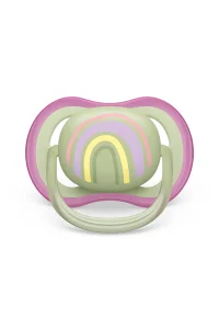 Philips Avent Ultra Air Emzik 0-6 Ay 2'li (Mor ve Yeşil Desenli) - 4