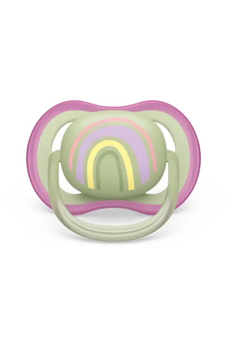 Philips Avent Ultra Air Emzik 0-6 Ay 2'li (Mor ve Yeşil Desenli) - 4