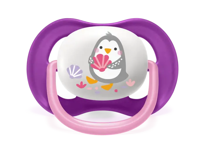 Philips Avent Ultra Air Emzik 6-18 Ay 2'li (Pembe ve Mor Desenli) - 4