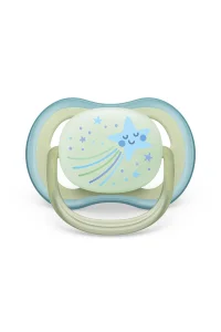 Philips Avent Ultra Air Nighttime Emzik 0-6 Ay 2'li (Yeşil ve Turuncu) - 4
