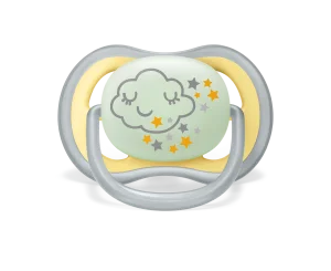 Philips Avent Ultra Air Nighttime Gece Emziği 18+Ay 2'li (Sarı) - 3