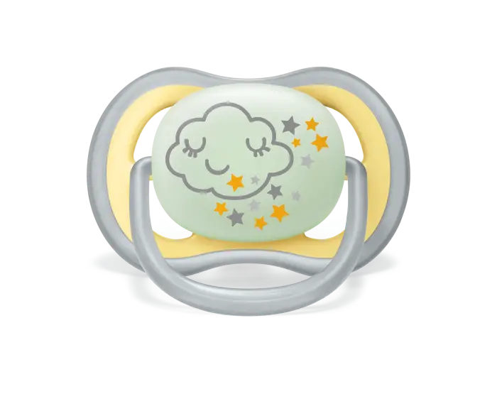 Philips Avent Ultra Air Nighttime Gece Emziği 18+Ay 2'li (Sarı) - 3