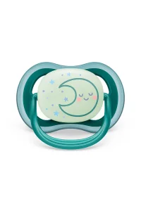 Philips Avent Ultra Air Nighttime Gece Emziği 6-18 Ay 2'li (Mavi ve Yeşil Desenli) - 3
