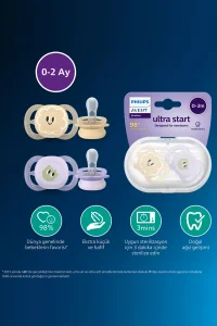 Philips Avent Ultra Start Emzik 0-2 Ay (Karışık) - 4