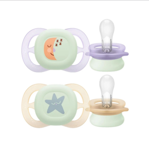 Philips Avent Ultra Start Nighttime Emzik 0-2 Ay 2'li (Şeffaf) - Philips Avent