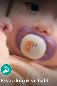 Philips Avent Ultra Start Nighttime Emzik 0-2 Ay 2'li (Şeffaf) - 9