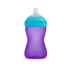 Philips Avent Yumuşak Uçlu Bardak 9 Ay+ 300 ml (Mor) - Philips Avent