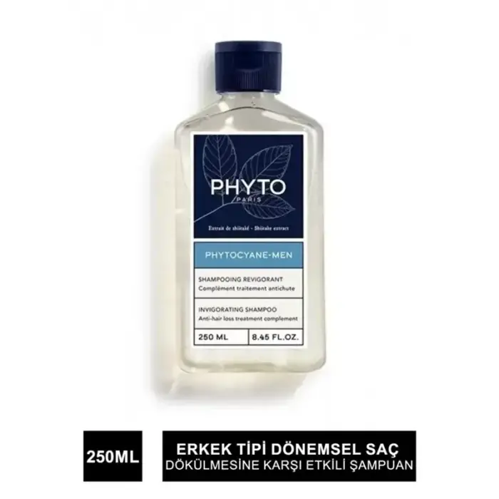 Phyto Phytocyane Erkek Tipi Saç Dökülme Karşıtı Şampuan 250 ml - 1