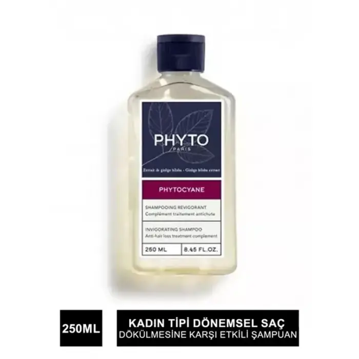 Phyto Phytocyane Kadın Tipi Saç Dökülmesi Karşıtı Şampuan 250 ml - 1