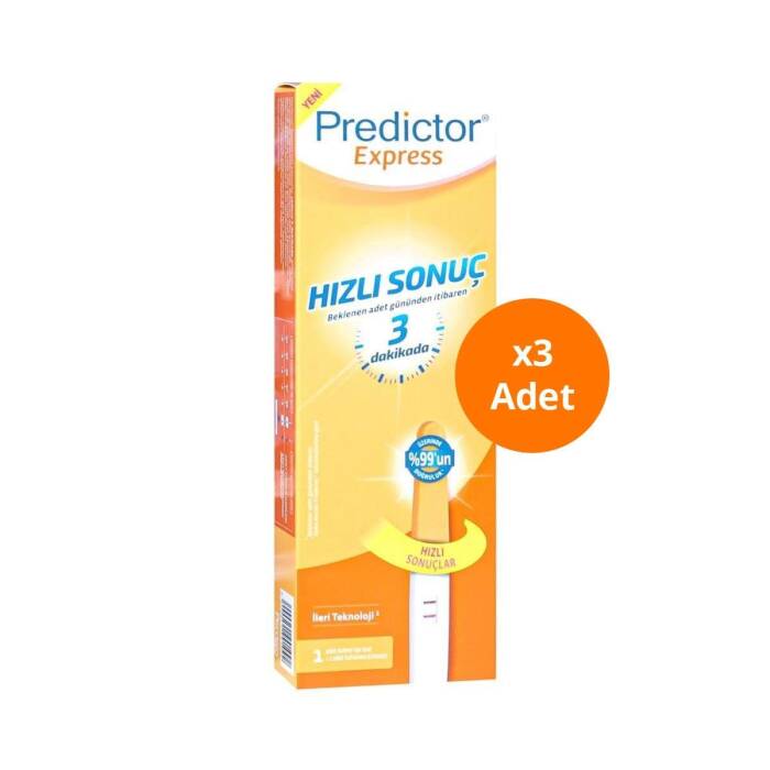 Predictor Express Gebelik Testi x3 Adet - 1
