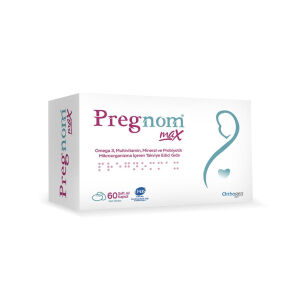 Pregnom Max 60 Yumuşak Kapsül - Orthogen