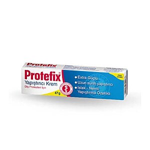 Protefix Diş Yapıştırıcı Krem Diş Protezleri İçin 47 gr - Protefix