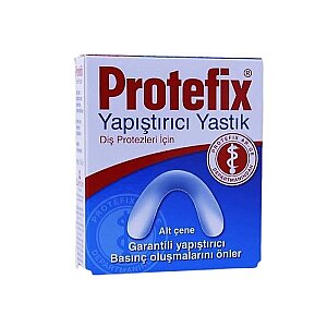Protefix Yapıştırıcı Yastık Diş Protezleri İçin Alt Çene 30 Adet - Protefix