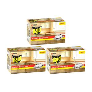 Raid Böcek Yemi 6'lı x 3 Adet - Raid