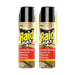 Raid Böceksavar Max 300 ml x 2 Adet - Raid
