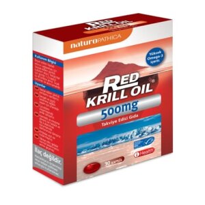 Red Krill Oil 500 mg 30 Kapsül - Naturopathica