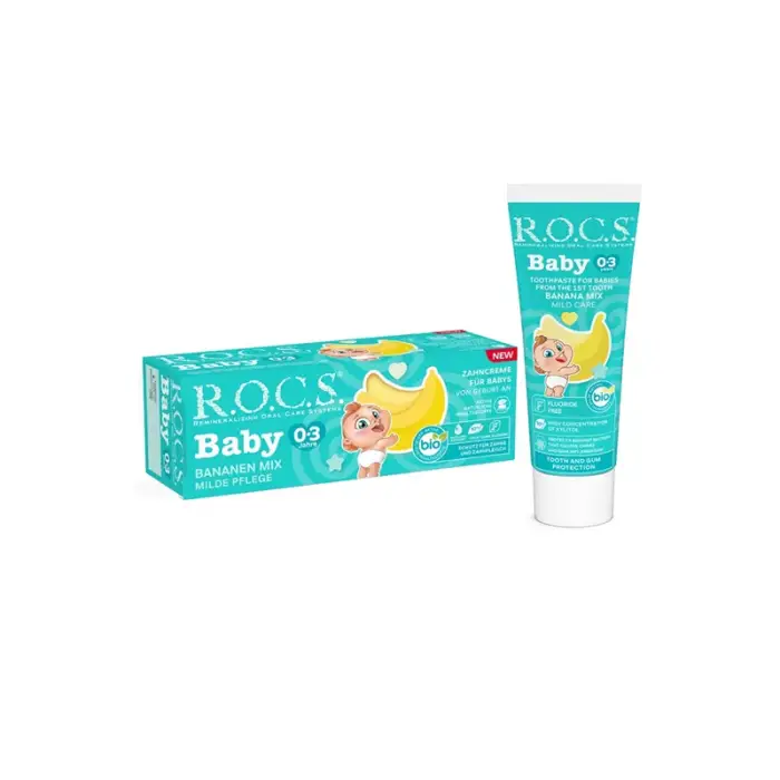Rocs Baby 0-3 Yaş Muz Püresi Diş Macunu 45 g - 2