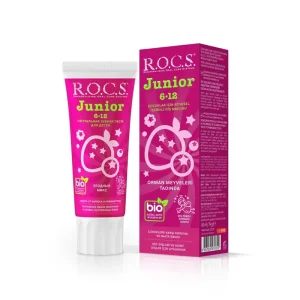 Rocs Junior 6-12 Yaş Orman Meyveleri Tadında Diş Macunu 60 ml - Rocs