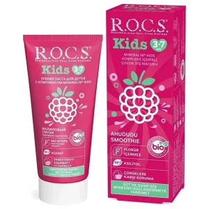 Rocs Kids 4-7 Yaş Ahududu Smoothie Diş Macunu 35 ml - Rocs