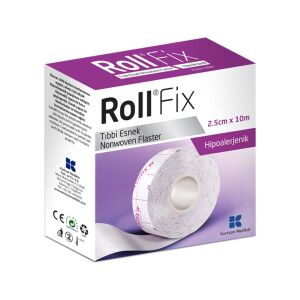 Roll Fix Esnek Nonwoven Tıbbi Flaster 2,5 cm x 10 m - Roll