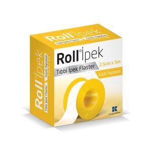 Roll İpek Tıbbi İpek Flaster 2,5 cm x 5 m - Roll