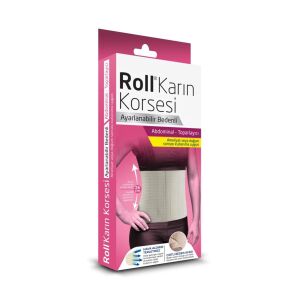 Roll Karın Korsesi Ayarlanabilir Bedenli - Roll