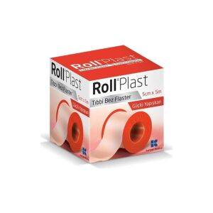 Roll Plast Tıbbi Bez Flaster 5 cm x 5 m - Roll
