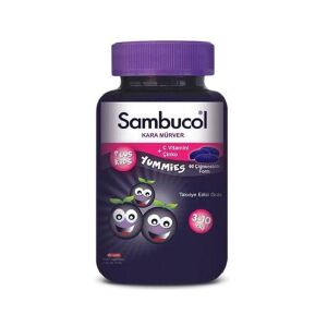 Sambucol Plus Kids Yummies Çocuklar İçin Takviye Edici Gıda 60 Tablet - Sambucol