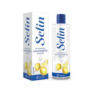 Selin Nemlendiricili PVC Limon Kolonya 400 ml - Selin