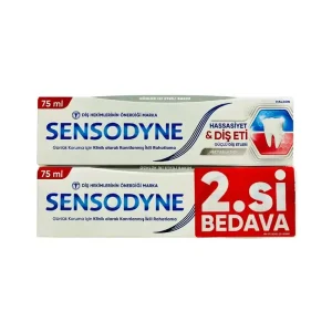 Sensodyne Hassasiyet & Diş Eti Beyazlatıcı Diş Macunu 75 ml - 2.si Bedava - Sensodyne
