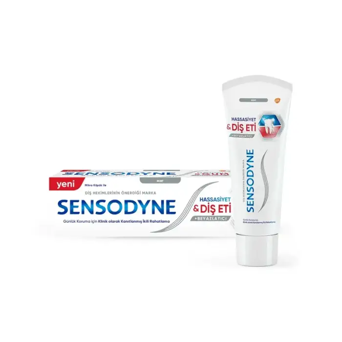 Sensodyne Hassasiyet & Diş Eti Beyazlatıcı Diş Macunu 75 ml - 1