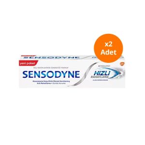 Sensodyne Hızlı Rahatlama Beyazlatıcı Diş Macunu 75 ml x2 Adet - Sensodyne