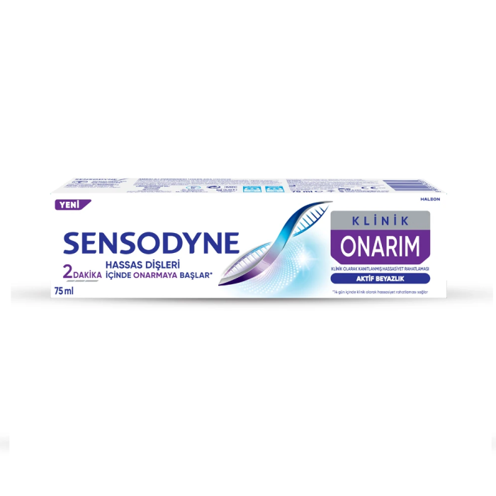 Sensodyne Klinik Onarım Aktif Beyazlık Diş Macunu 75 ml - 1