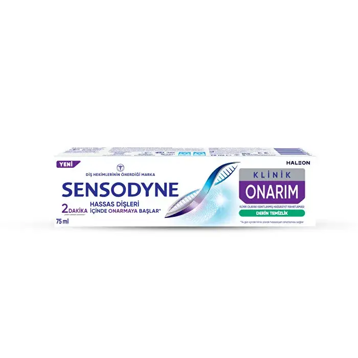 Sensodyne Klinik Onarım Derin Temizlik Diş Macunu 75 ml - 1