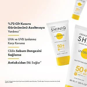 Shiniq Akne Karşıtı Güneş Koruyucu SPF50+ 40 ml - 3
