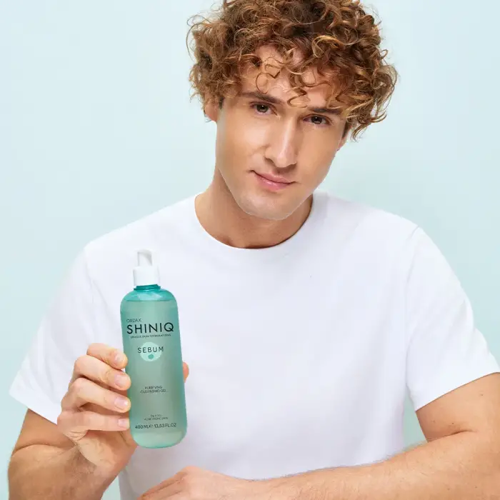 Shiniq Akne Karşıtı Matlaştırıcı Temizleme Jeli 400 ml - 3