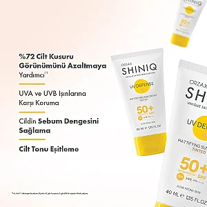 Shiniq Akne Karşıtı Renkli Güneş Koruyucu SPF50+ 40 ml - 3