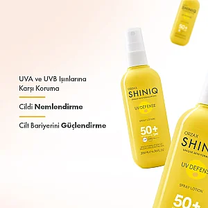 Shiniq Güneş Koruyucu Vücut Spreyi SPF 50+ 200 ml - 3