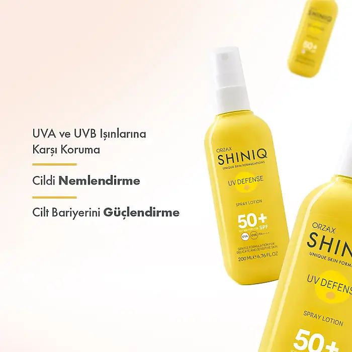 Shiniq Güneş Koruyucu Vücut Spreyi SPF 50+ 200 ml - 3