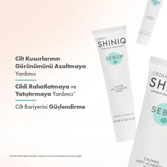 Shiniq Hassas Ciltler İçin Akne Karşıtı Yoğun Bakım Kremi 40 ml - 3