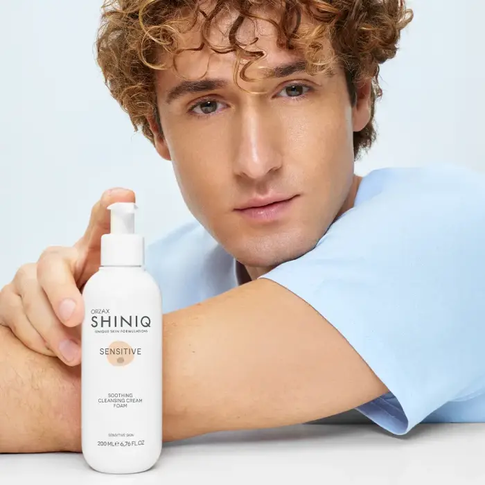 Shiniq Hassas Ciltler İçin Temizleyici Krem Köpük 200 ml - 2