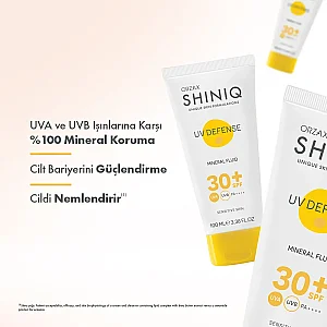 Shiniq Mineral Filtreli Güneş Koruyucu SPF 30+ 100 ml - 2