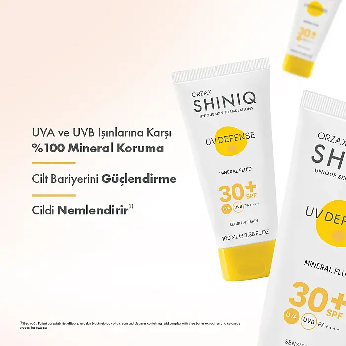 Shiniq Mineral Filtreli Güneş Koruyucu SPF 30+ 100 ml - 2
