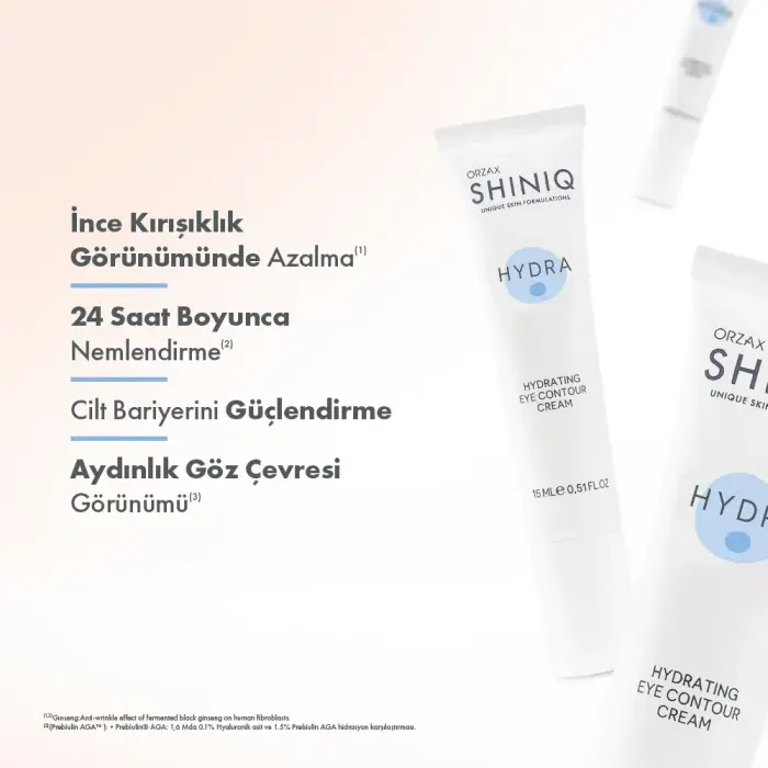 Shiniq Nemlendirici Göz Çevresi Bakım Kremi 15 ml - 3