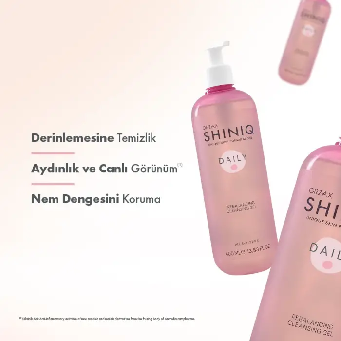 Shiniq Tüm Ciltler İçin Dengeleyici Temizleme Jeli 400 ml - 3
