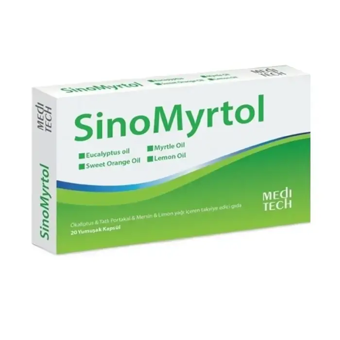 SinoMyrtol 20 Yumuşak Kapsül - 1