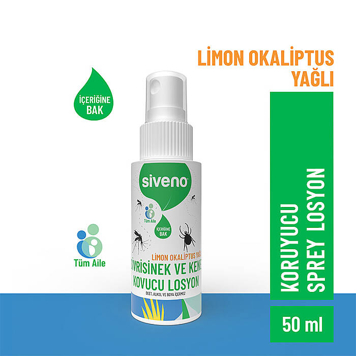 Siveno Sivrisinek ve Kene Kovucu Losyon 50 ml - 2