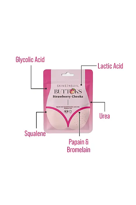 Skin Sensual Buttoks Strawberry Cheeks Mask 50 ml - 7