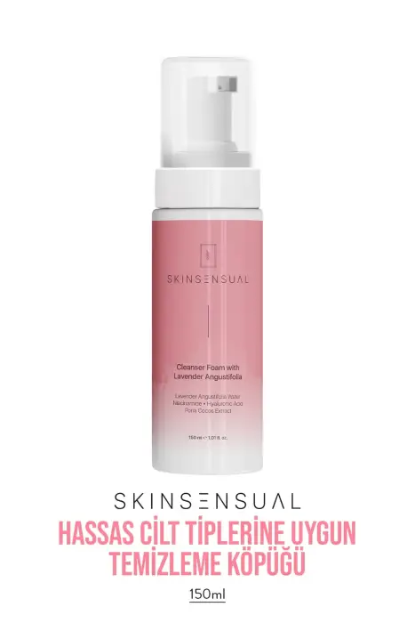 Skin Sensual Cleanser Foam with Lavender Angustifolia 150 ml - 2
