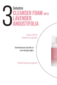 Skin Sensual Cleanser Foam with Lavender Angustifolia 150 ml - 5